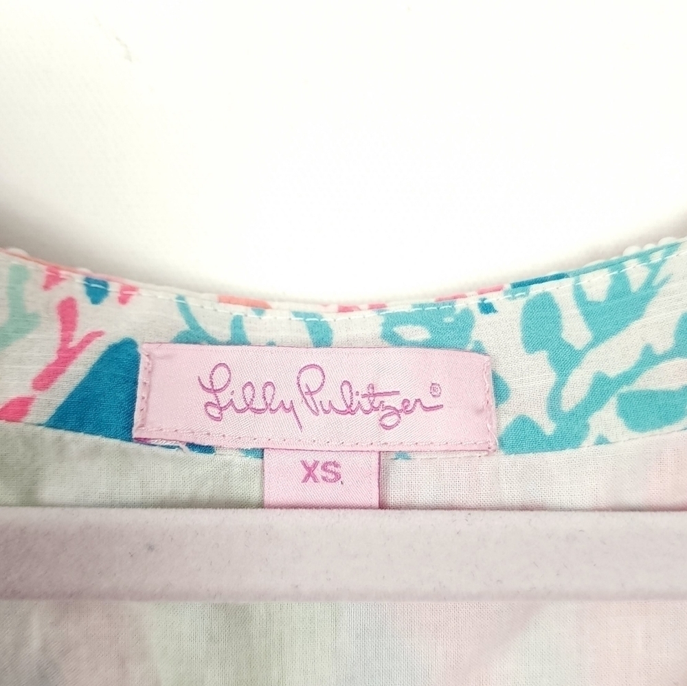 Lilly Pulitzer delisa beaded dress in let's cha-cha  size xs - Picture 4 of 9